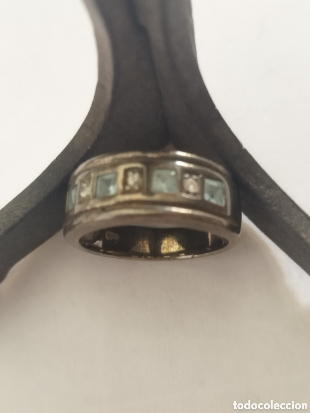Joyeria: Anillo plata 925 con circonitas