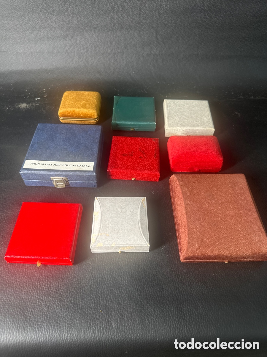 Jewelry: COLECCION DE CAJAS PARA JOYERIA, MEDALLAS...