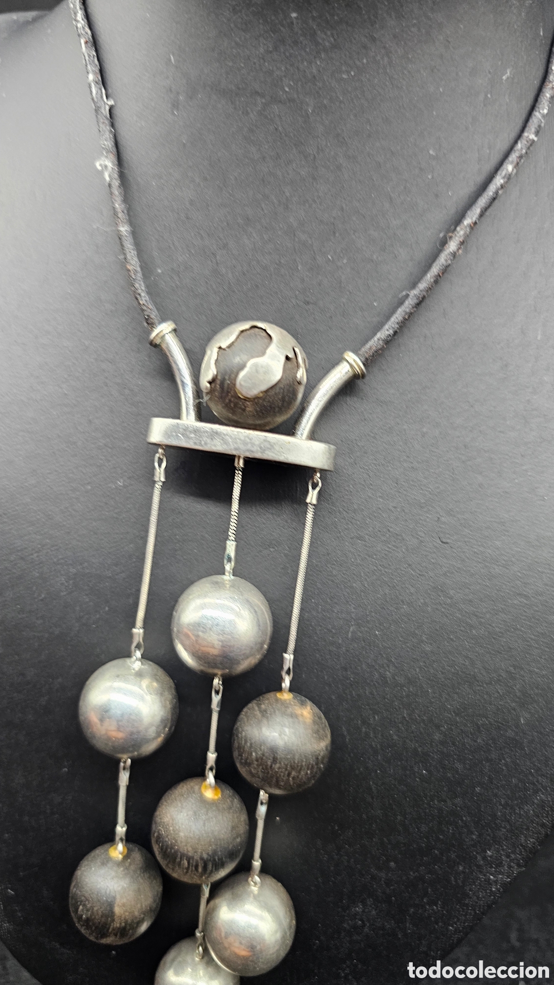 Joyeria: Collar de dise&ntilde;o de plata de ley contrastada - Foto 3