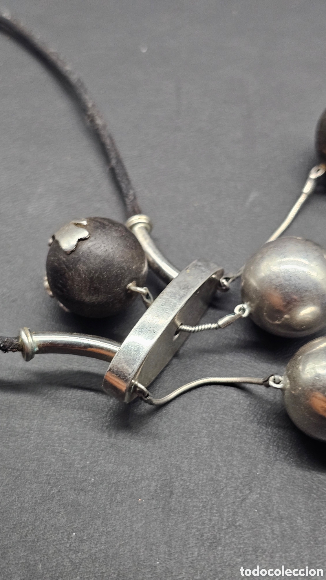 Joyeria: Collar de dise&ntilde;o de plata de ley contrastada - Foto 8