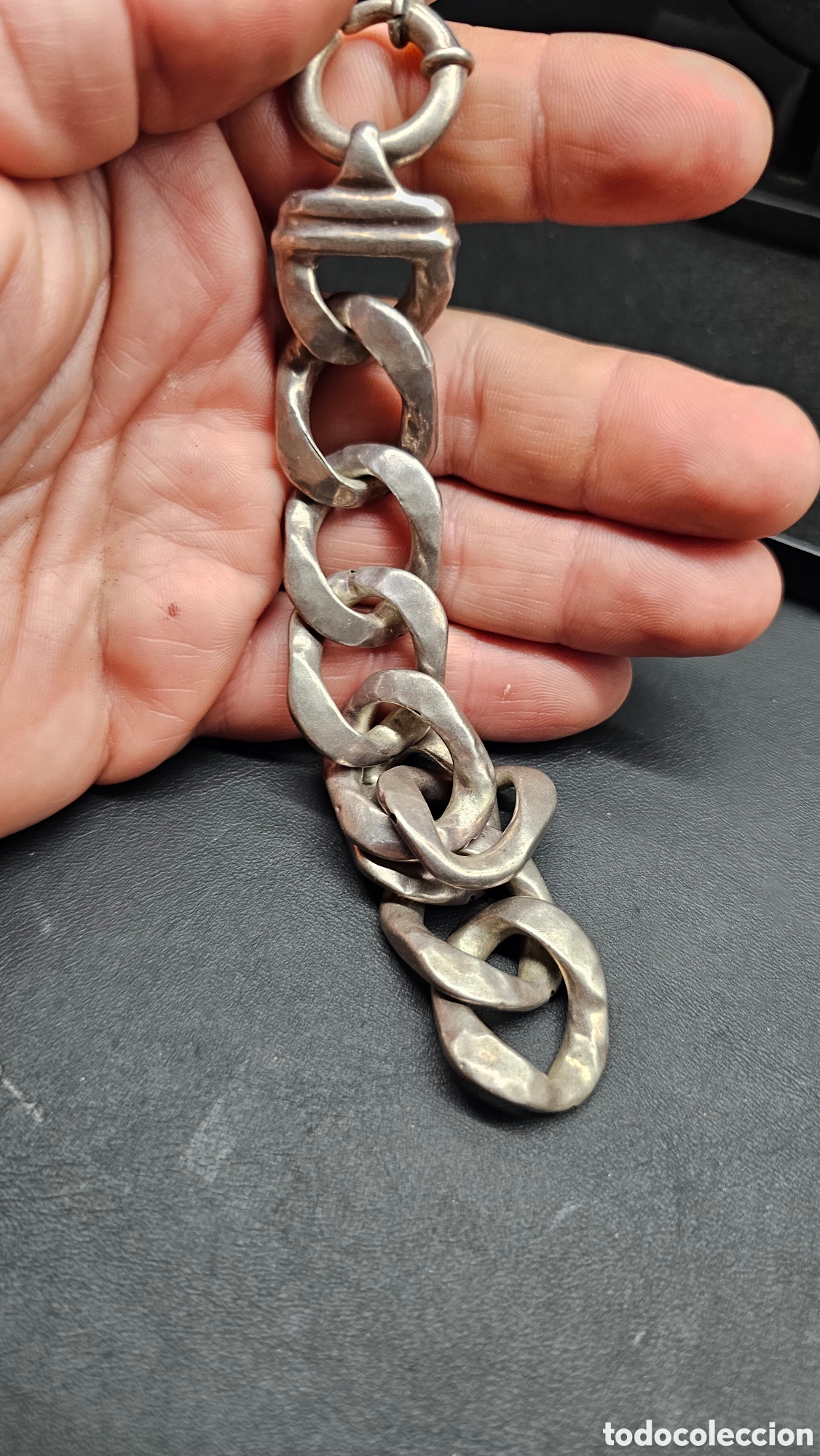 Joyeria: Gran Pulcera de plata de ley contrastada - Foto 5