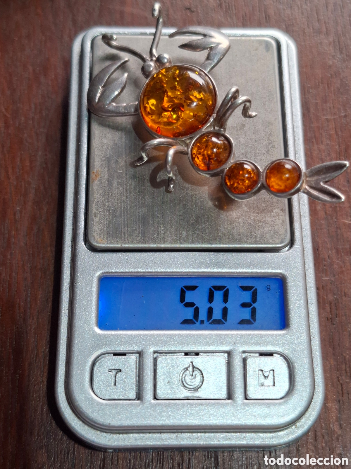 Joyeria: Broche de plata de ley - Foto 2