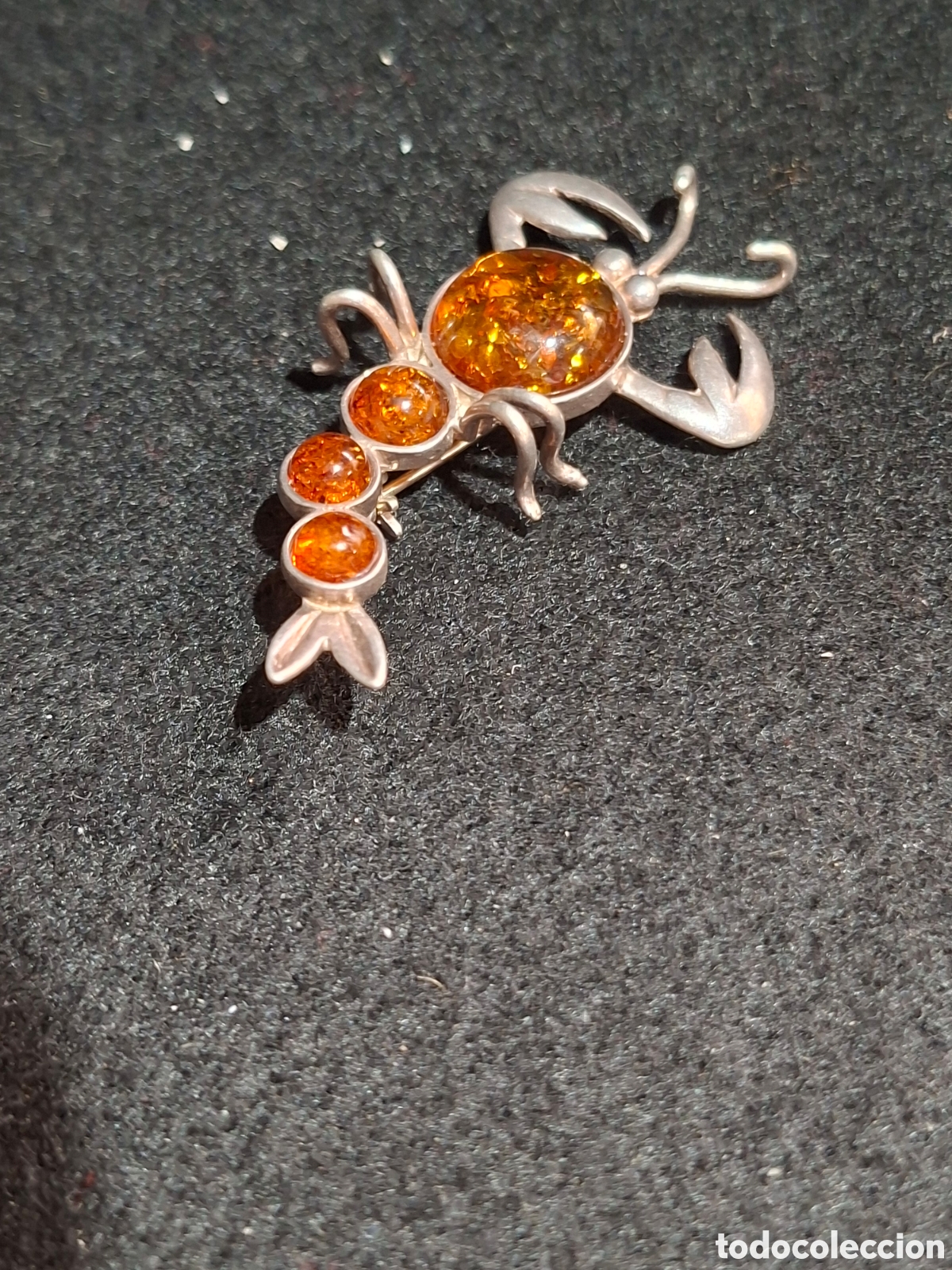 Schmuck: Broche de plata de ley