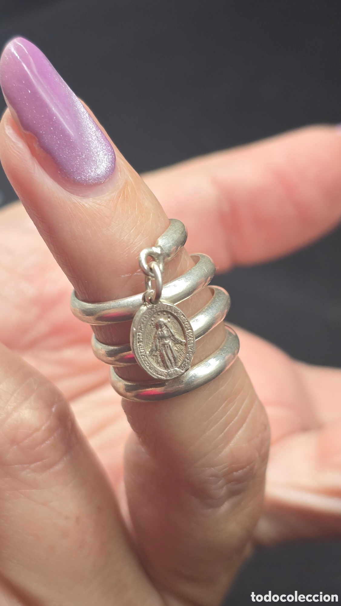 Joyeria: Anillo plata de de ley contrastada - Foto 2