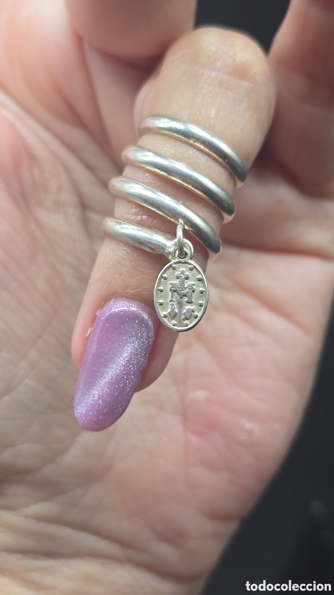 Joyeria: Anillo plata de de ley contrastada - Foto 3