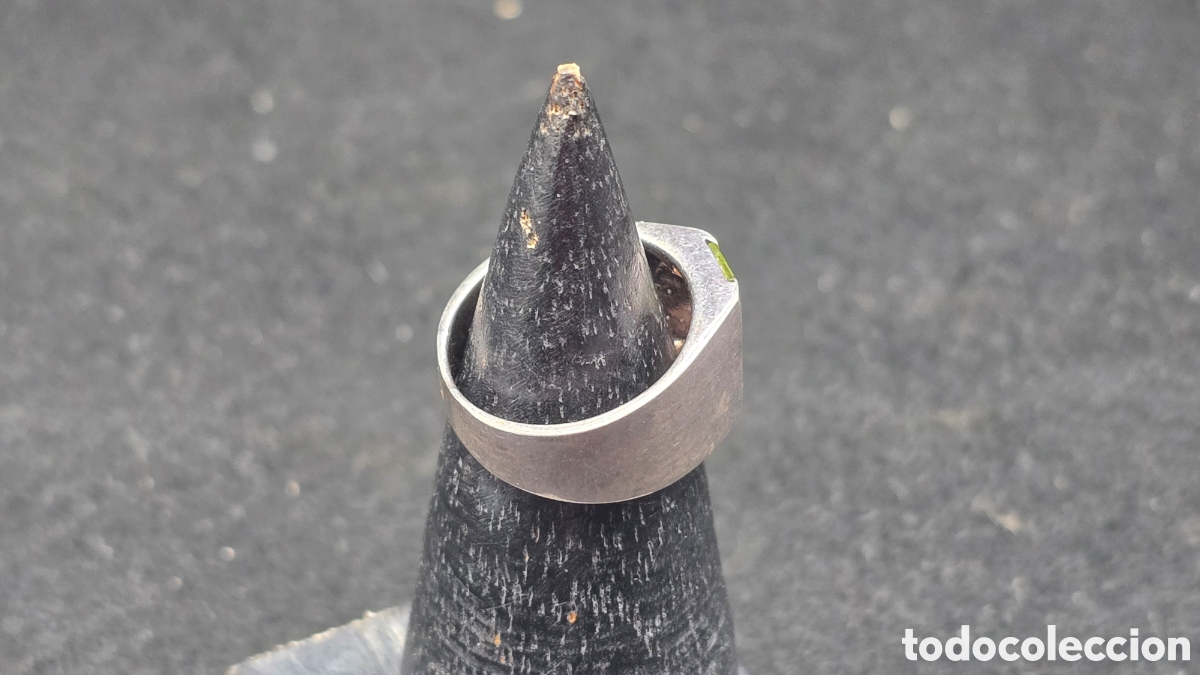 Joyeria: Anillo de plata de ley contrastada con piedras - Foto 3