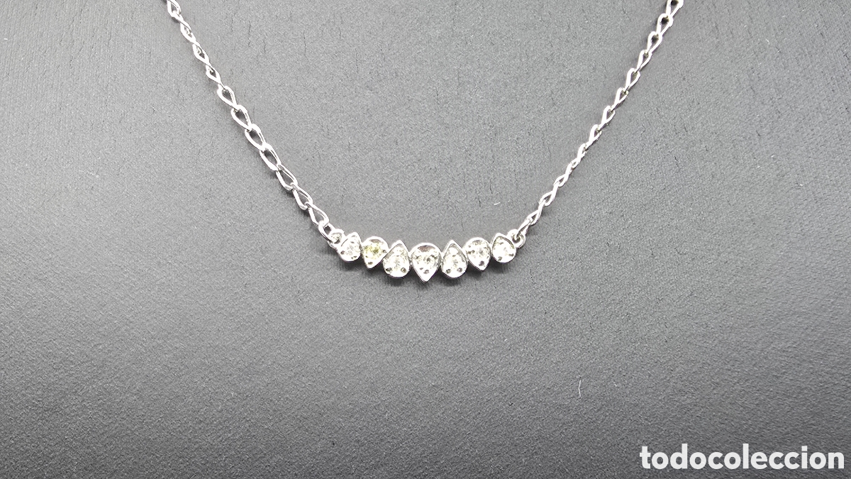 Joyeria: Precioso collar de plata de ley contrastada - Foto 2