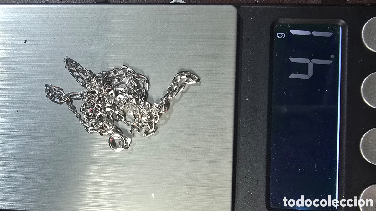 Joyeria: Precioso collar de plata de ley contrastada - Foto 4