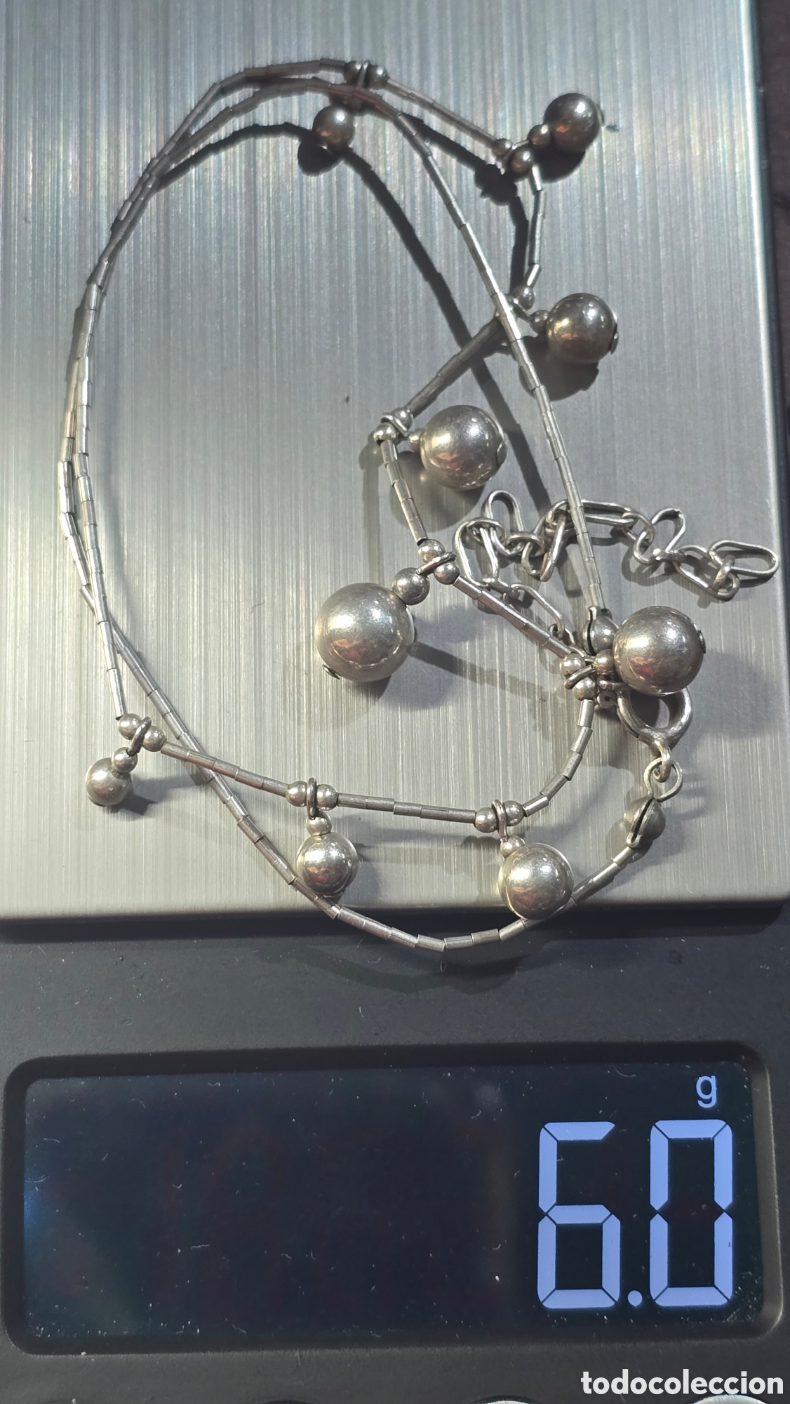Joyeria: Precioso collar de plata de ley contrastada - Foto 6