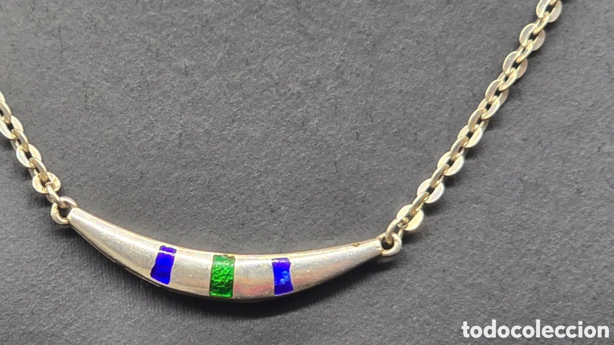 Joyeria: Precioso collar de plata de ley contrastada - Foto 2