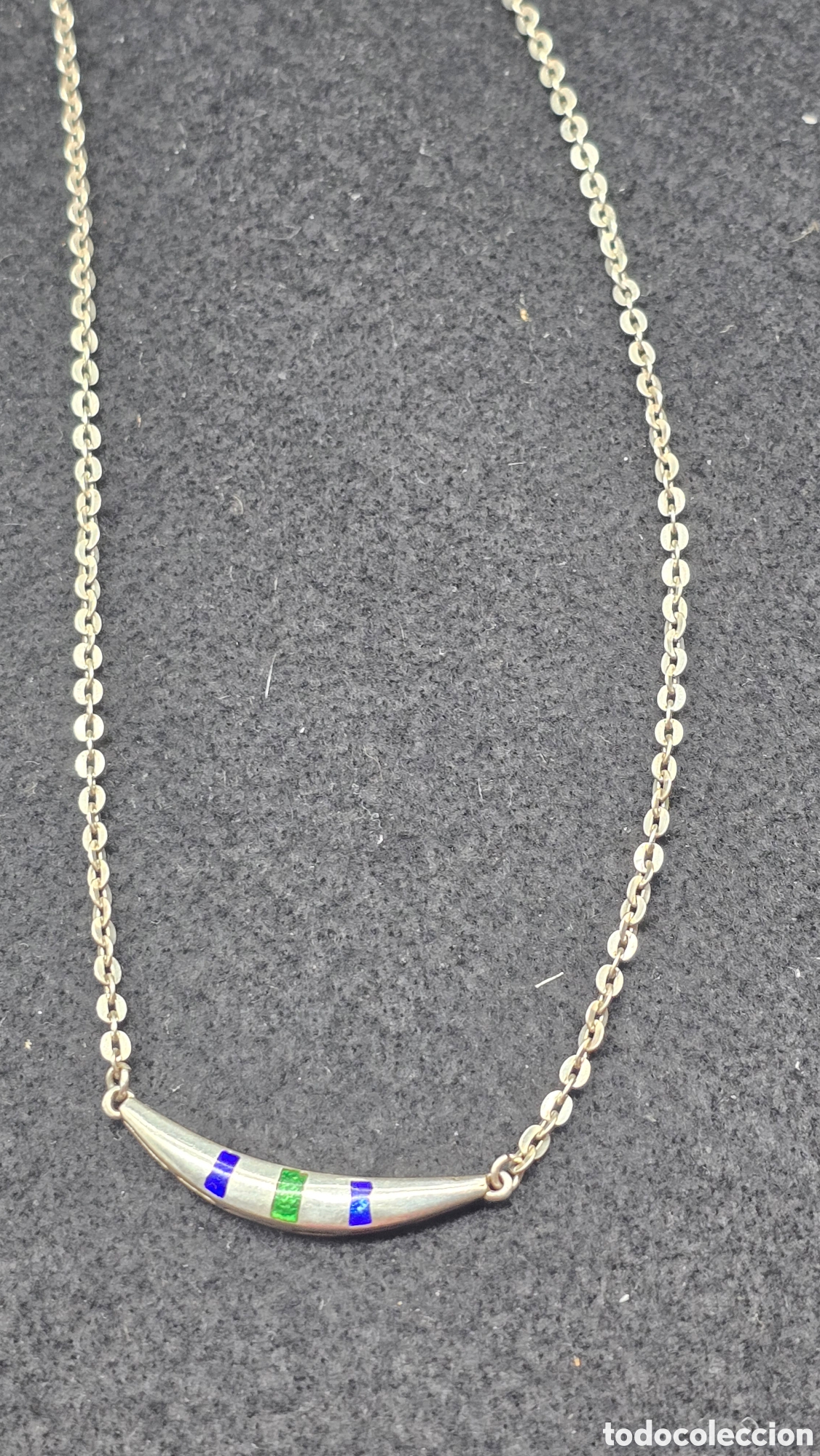 Joyeria: Precioso collar de plata de ley contrastada - Foto 4