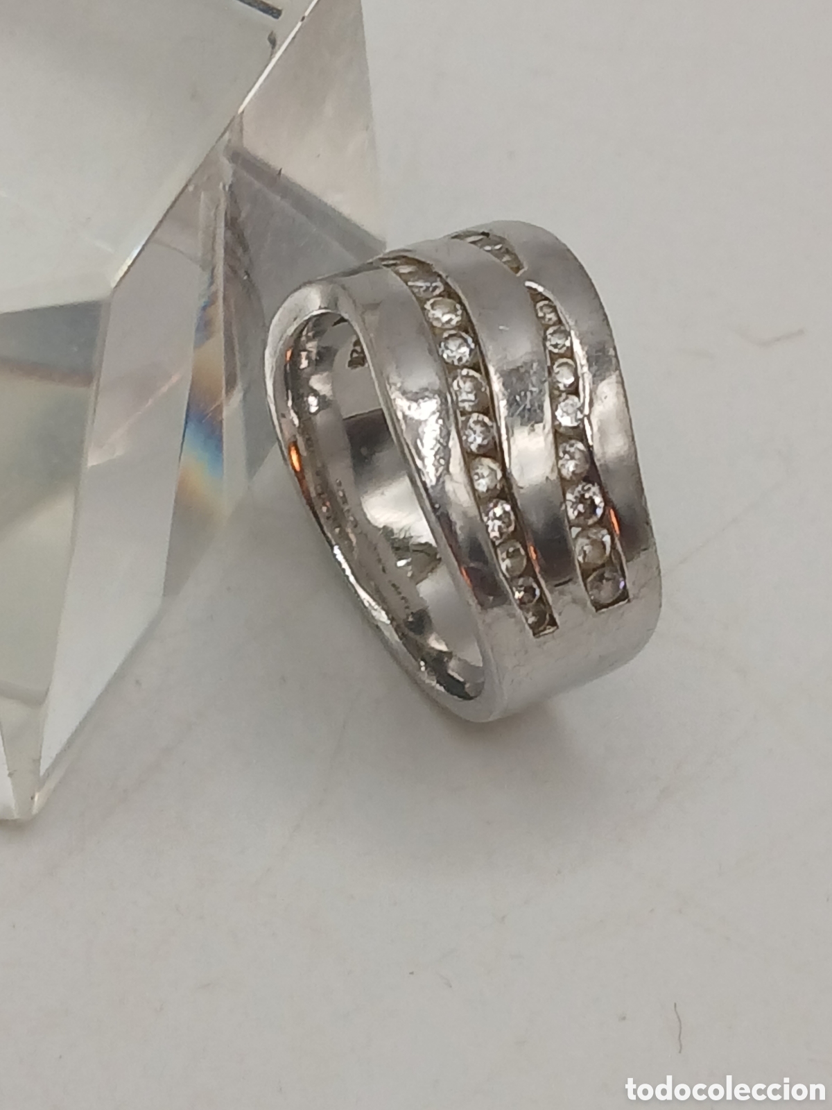 Joyeria: Anillo plata 925mls y cuarzo