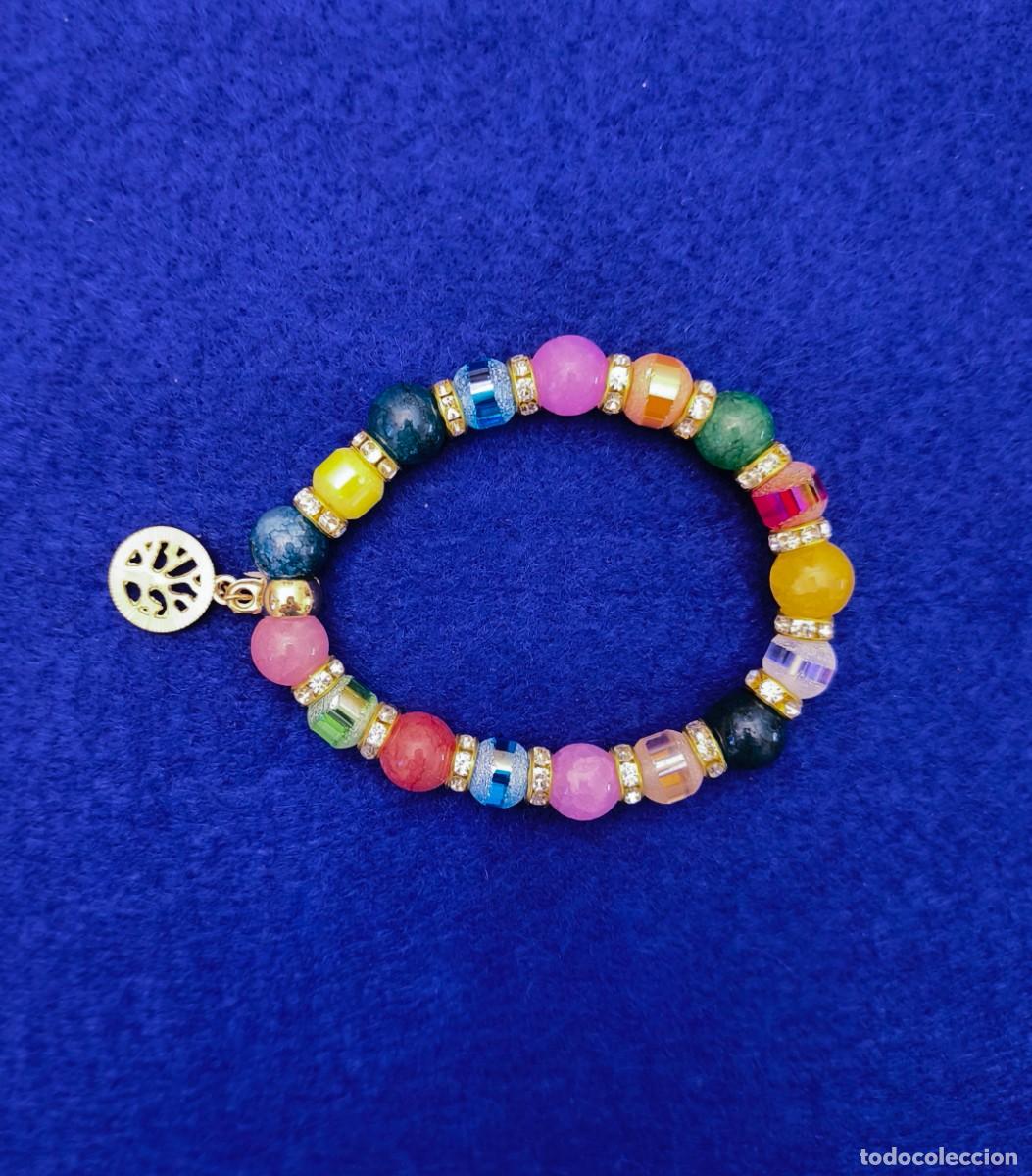 Joyeria: PULSERA ELASTICA PIEDRAS CON DIGET. BOLA MM - Foto 3