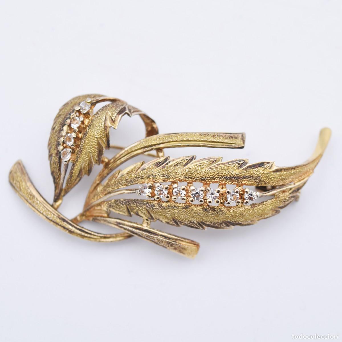 Joyeria: Broche de plata 925 con ba&ntilde;o de oro - Foto 7