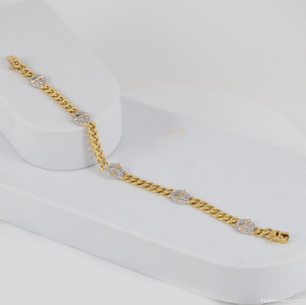 Joyeria: Pulsera oro 18k con diamantes - Foto 3