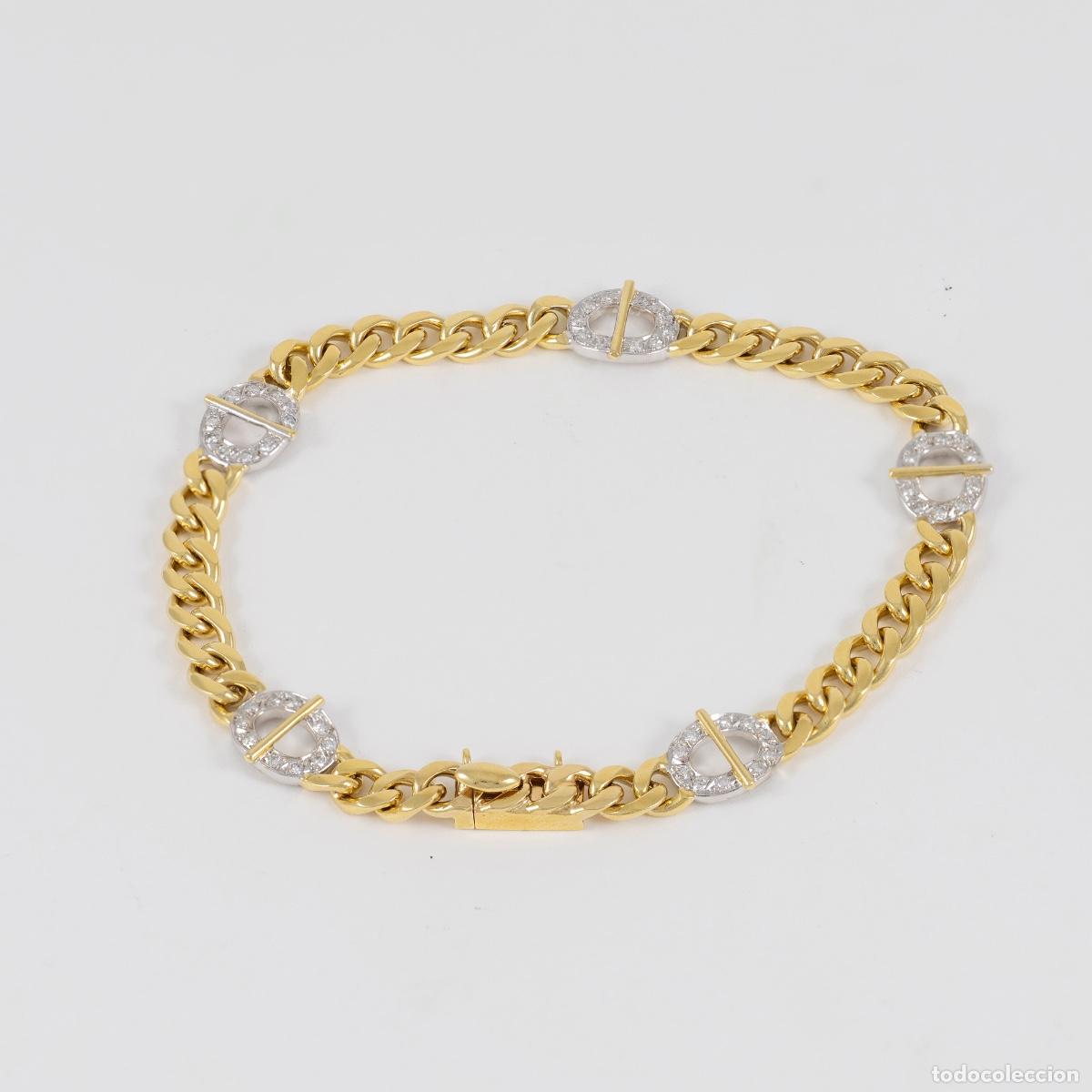 Joyeria: Pulsera oro 18k con diamantes - Foto 4