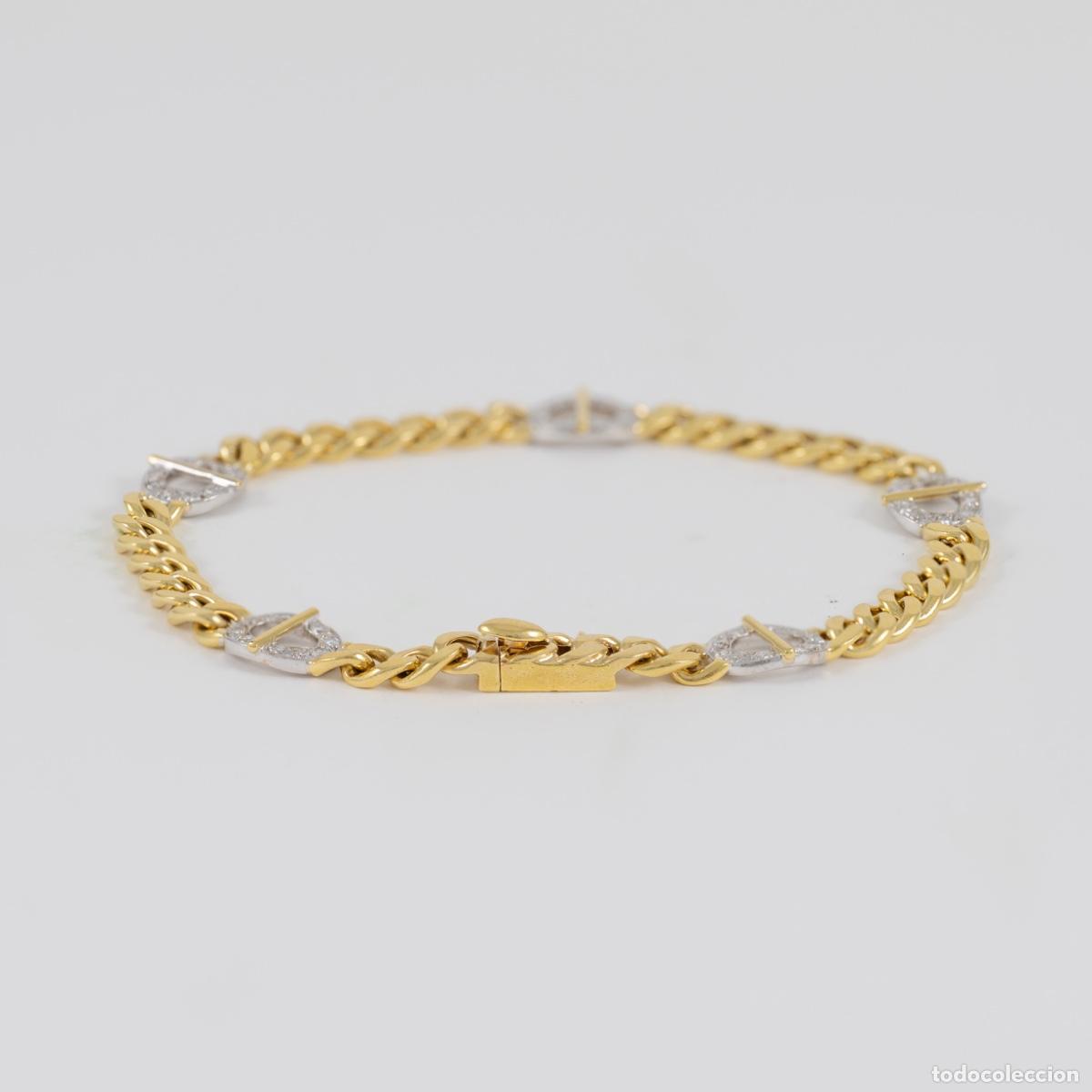 Joyeria: Pulsera oro 18k con diamantes - Foto 5
