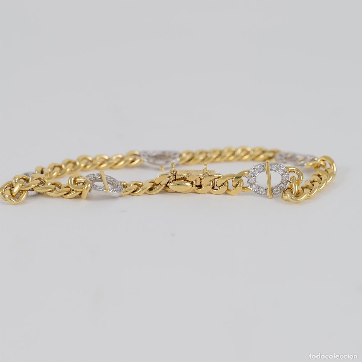Joyeria: Pulsera oro 18k con diamantes - Foto 6