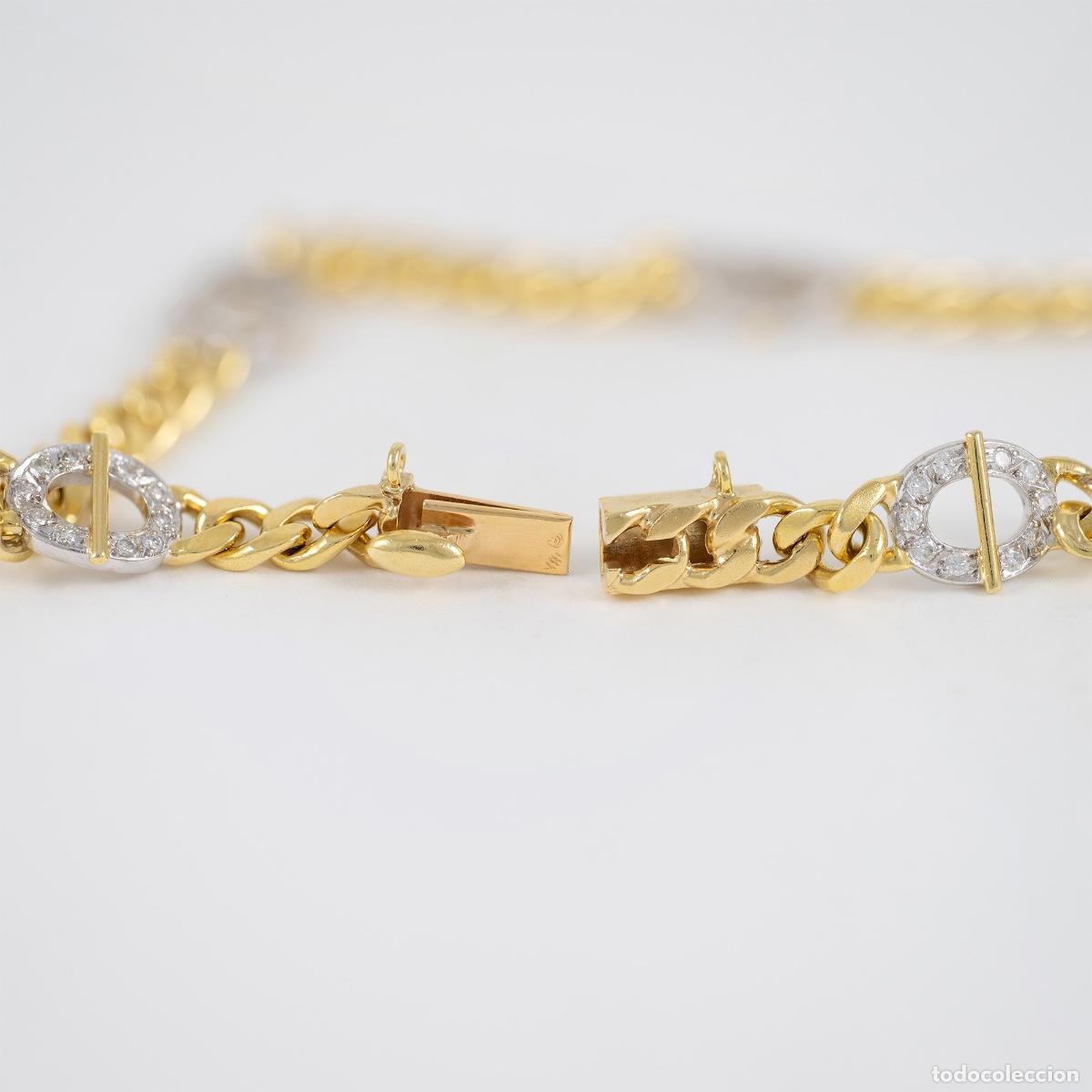Joyeria: Pulsera oro 18k con diamantes - Foto 7