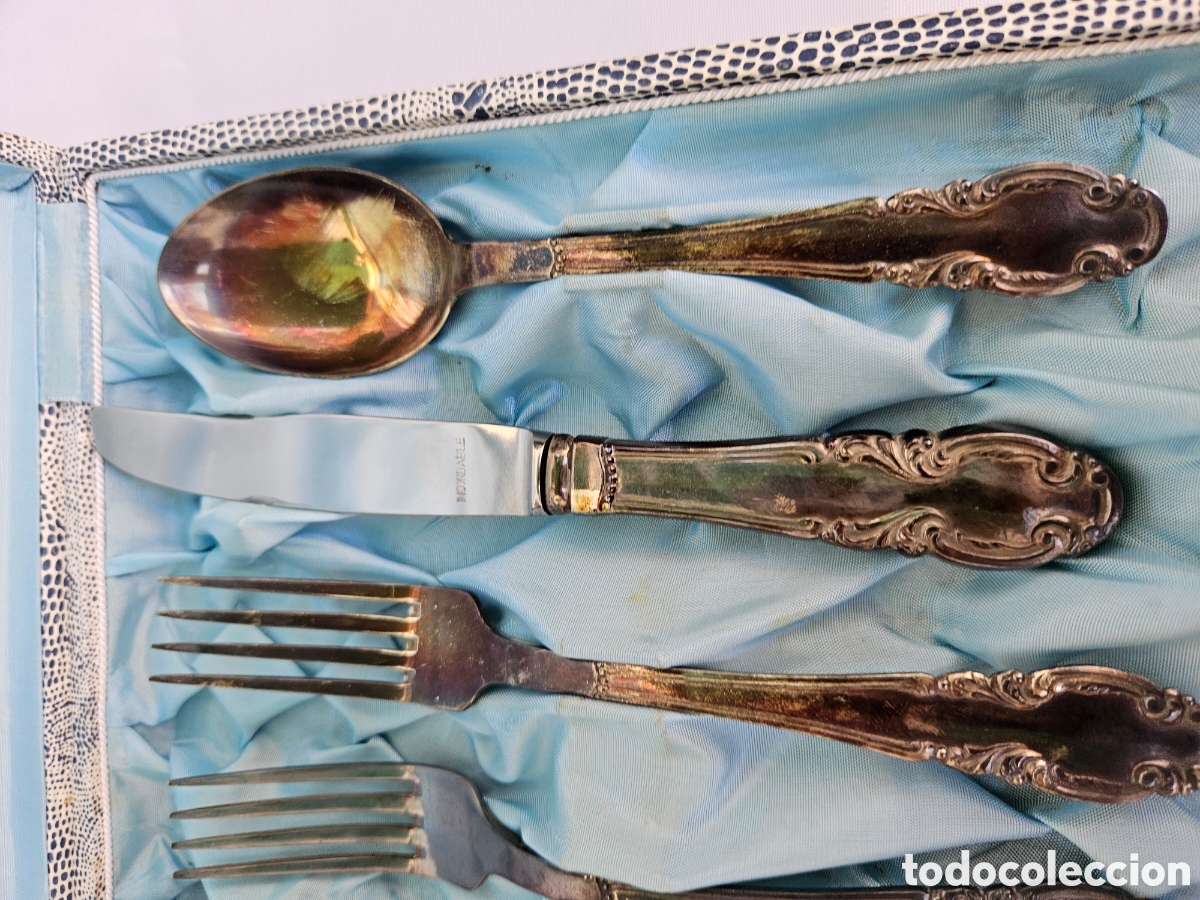 Joyeria: ESTUCHE CON JUEGO DE CUBIERTOS DE PLATA - Foto 7