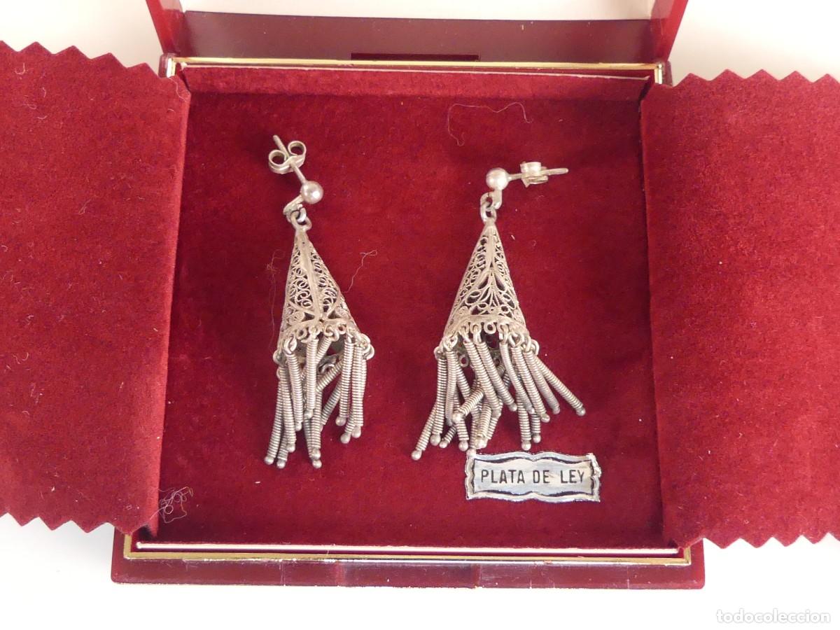 Joyeria: PRECIOSOS PENDIENTES DE PLATA FILIGRANA PESAN 11,12 GRAMOS