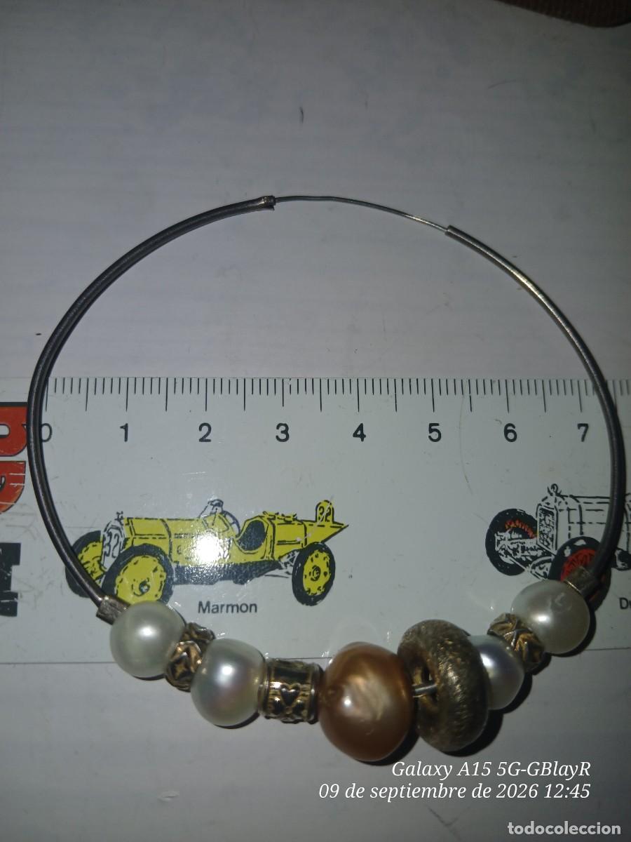 Joyeria: Pulsera de plata y perlas. Pieza &uacute;nica. - Foto 5