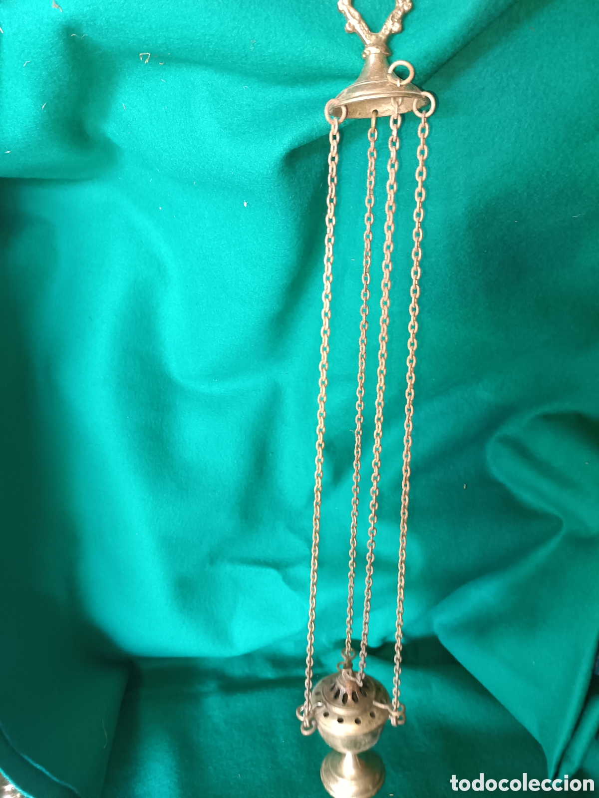 Joyeria: Botafumeiro, incensario, bronce - Foto 3
