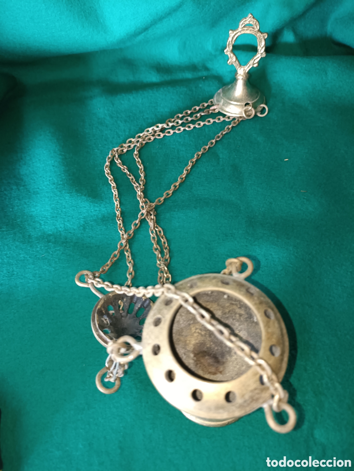 Joyeria: Botafumeiro, incensario, bronce - Foto 4