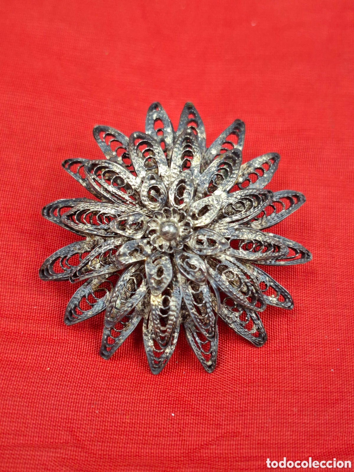 Joyeria: Broches de plata 800 y filigrana. - Foto 2