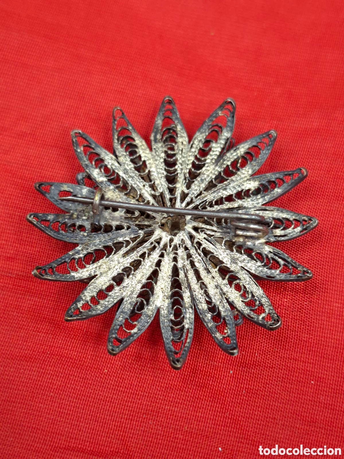 Joyeria: Broches de plata 800 y filigrana. - Foto 3
