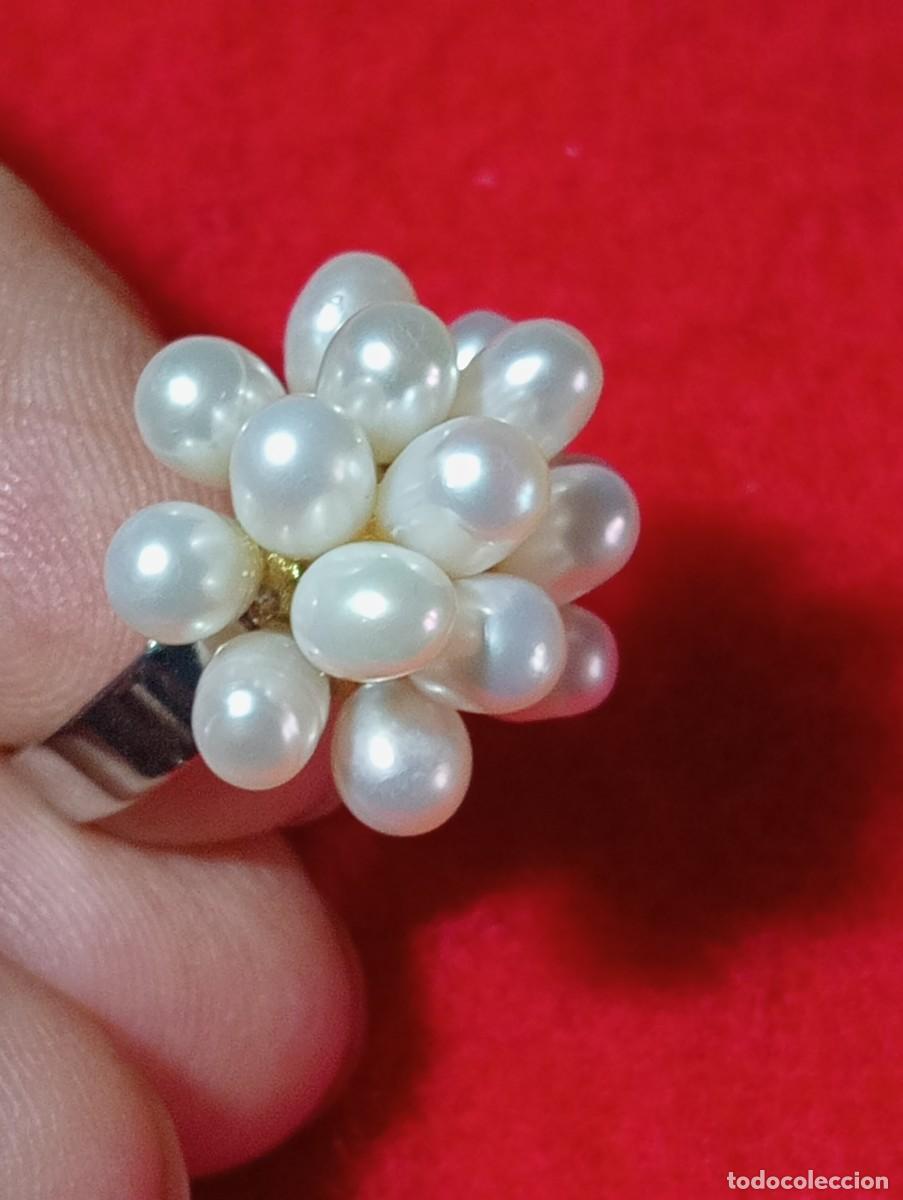 Joyeria: RACIMO DE PERLAS NATURALES EN ANILLO (SIN USAR) - Foto 7