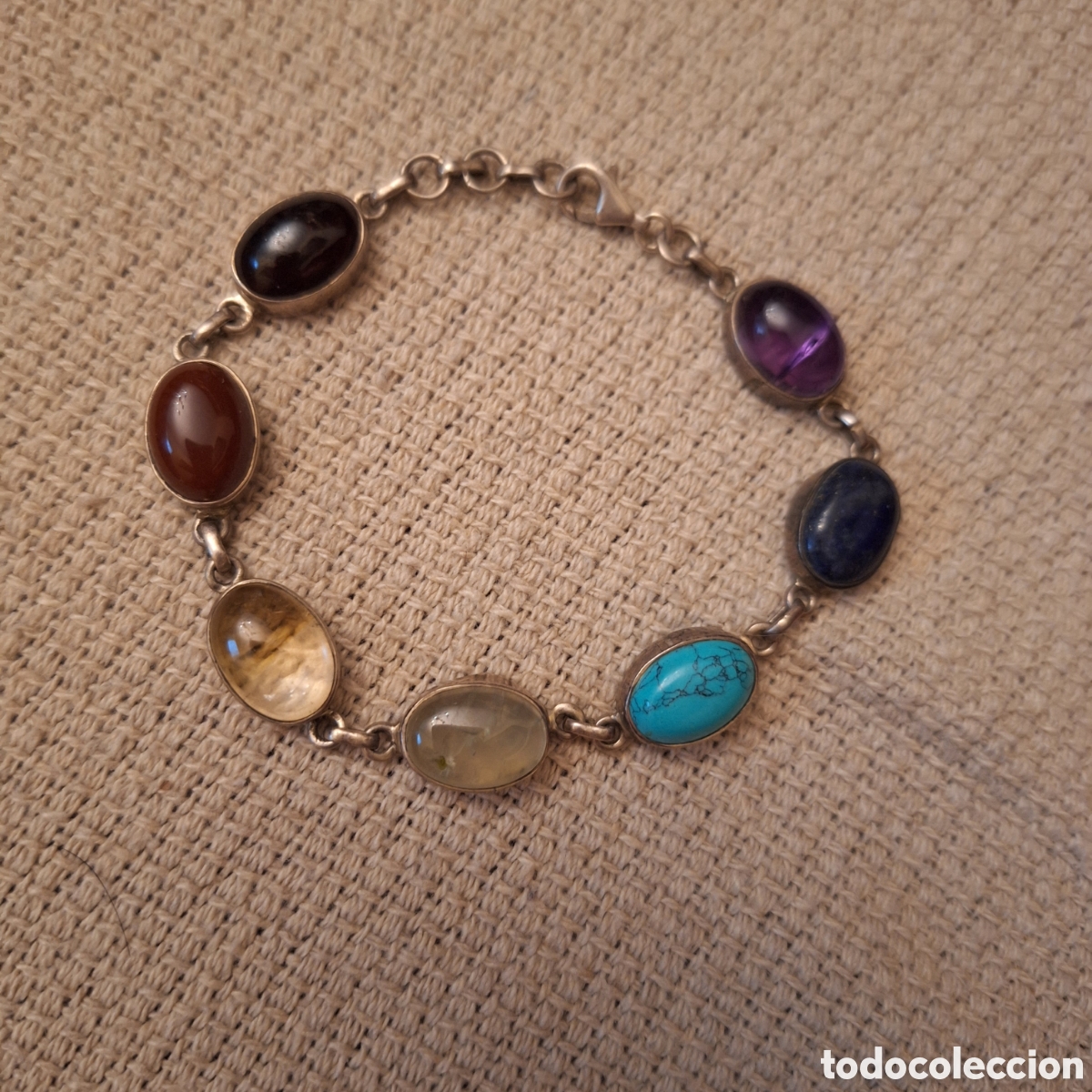 Joyeria: Pulsera con piedras chakras