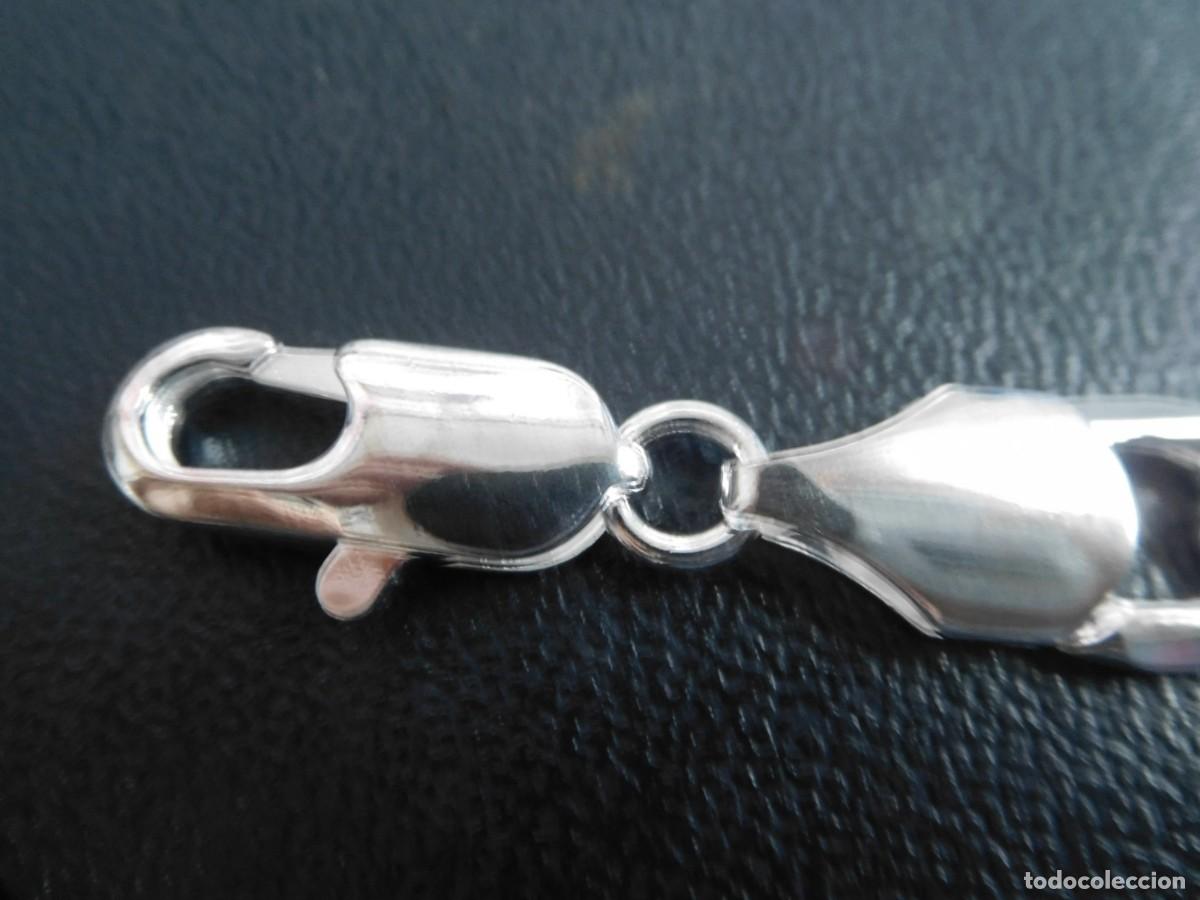 Joyeria: Pulsera de `plata de eslabones cubanos - Foto 3
