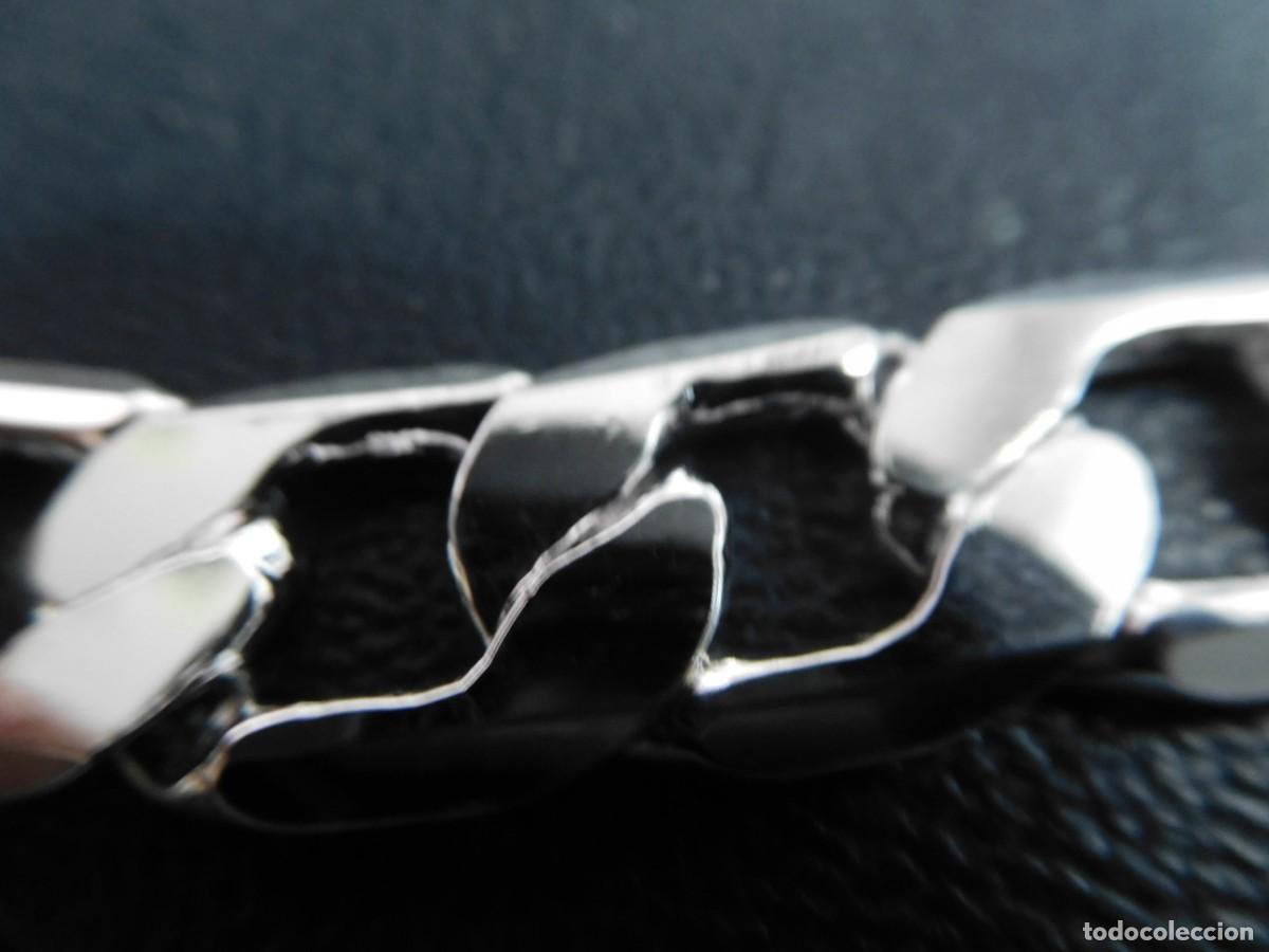 Joyeria: Pulsera de `plata de eslabones cubanos - Foto 4