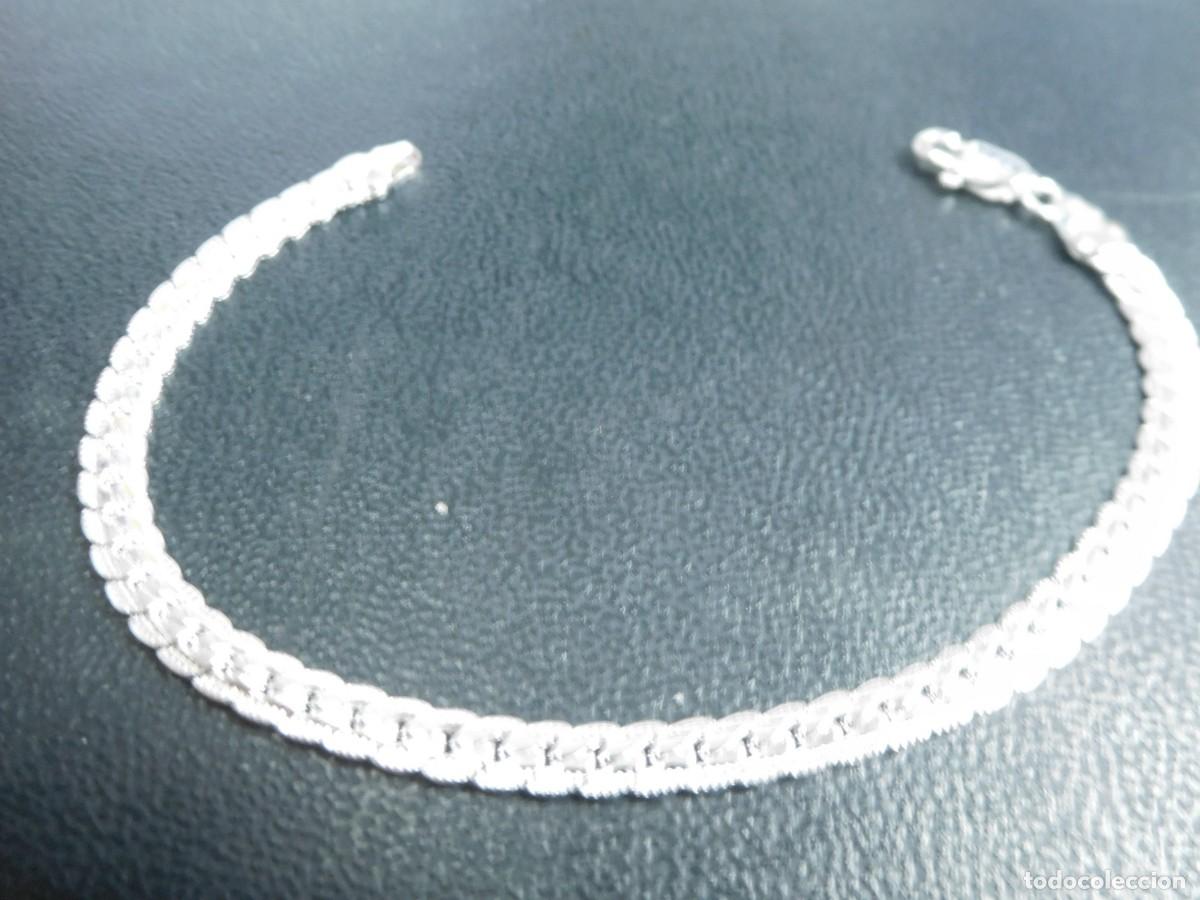 Joyeria: Pulsera de `plata de eslabones cubanos - Foto 2