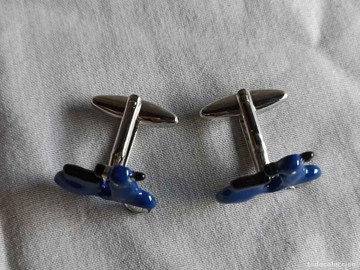 Joyeria: Gemelos vespa azul con caja - Foto 9