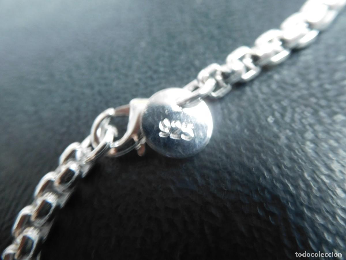 Joyeria: Pulsera de plata, ley 925, forma de cord&oacute;n - Foto 2