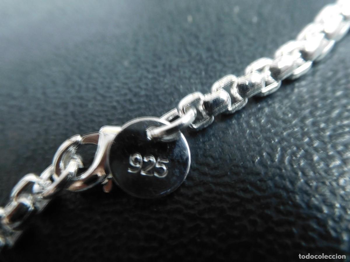 Joyeria: Pulsera de plata, ley 925, forma de cord&oacute;n - Foto 3