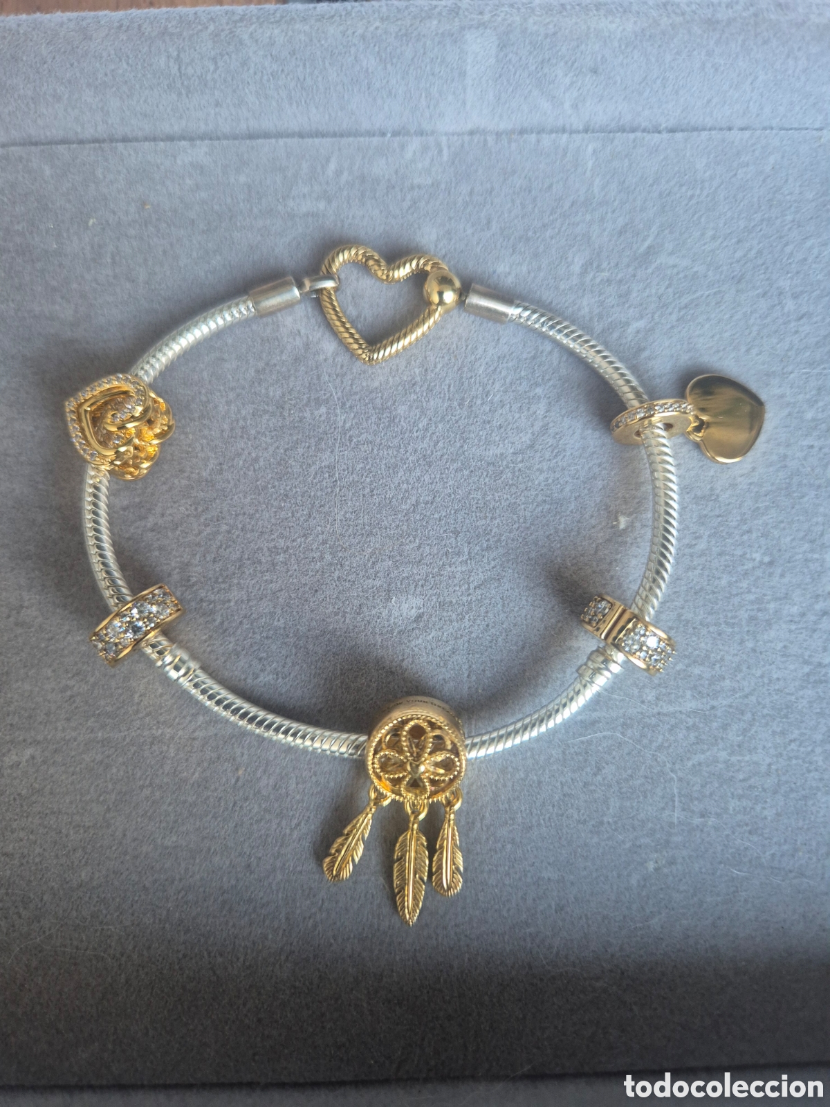 Joyeria: Pulsera pandora con chams