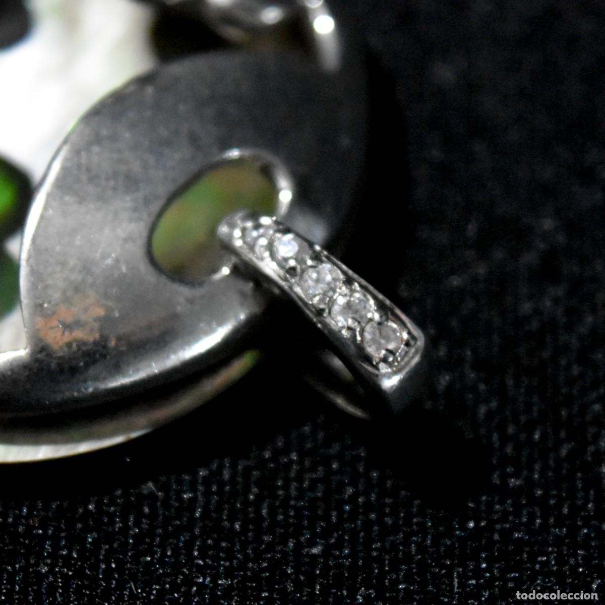 Joyeria: Colgante de plata con trasera en n&aacute;car - Foto 5