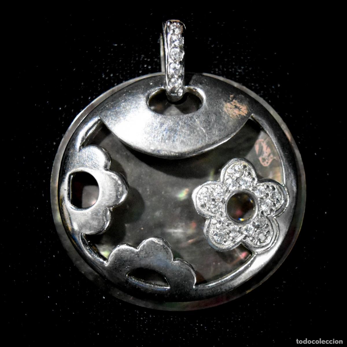 Joyeria: Colgante de plata con trasera en n&aacute;car - Foto 8
