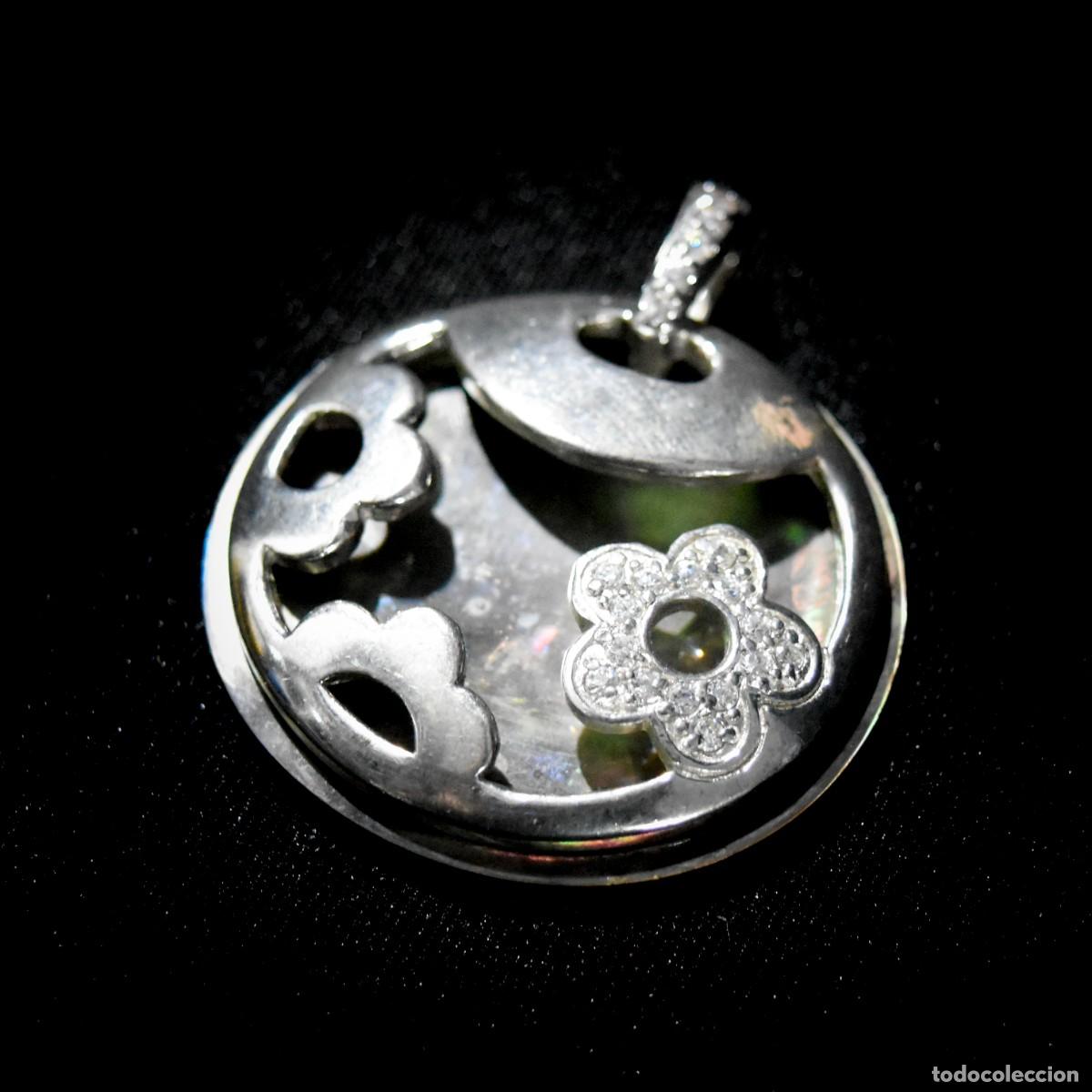 Joyeria: Colgante de plata con trasera en n&aacute;car - Foto 9