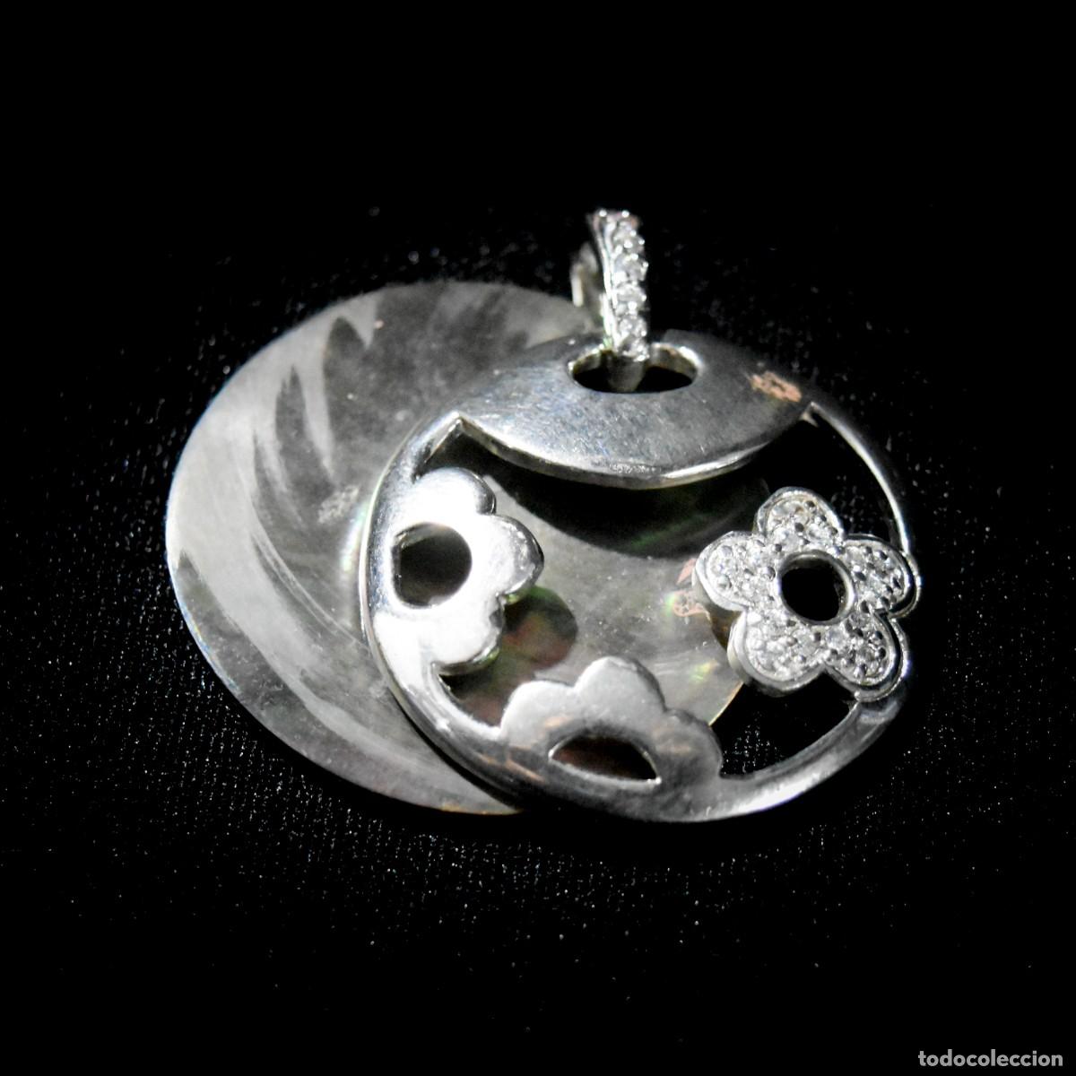 Joyeria: Colgante de plata con trasera en n&aacute;car - Foto 10