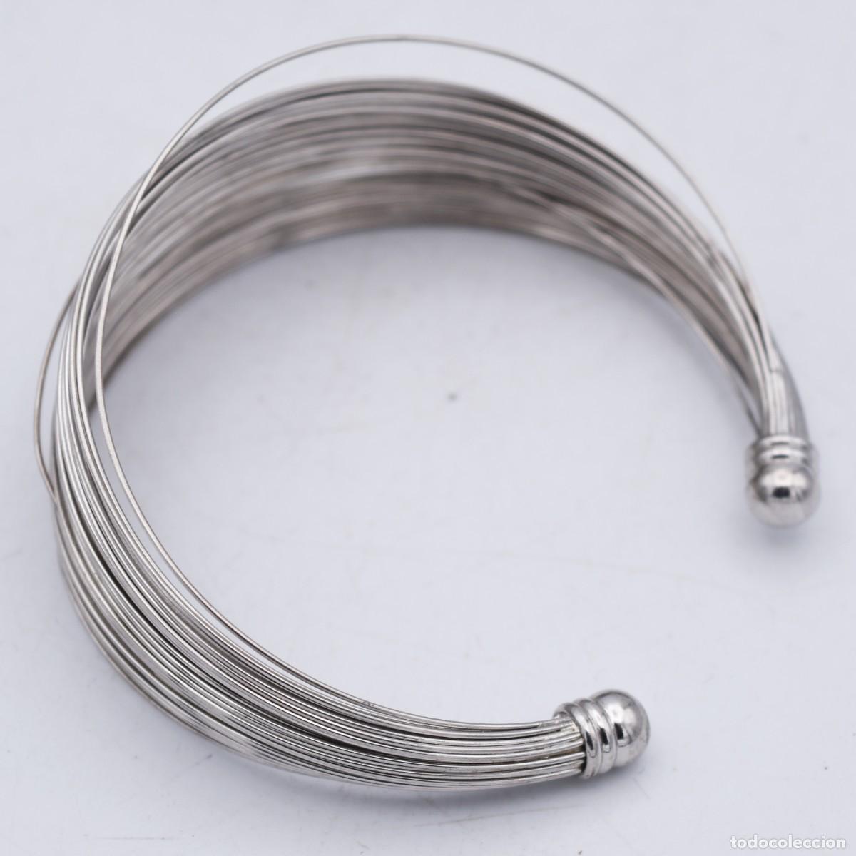 Joyeria: Pulsera de metal ajustable - Foto 3