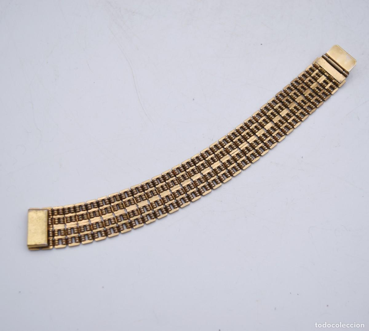 Joyeria: Pulsera de metal dorado - Foto 4