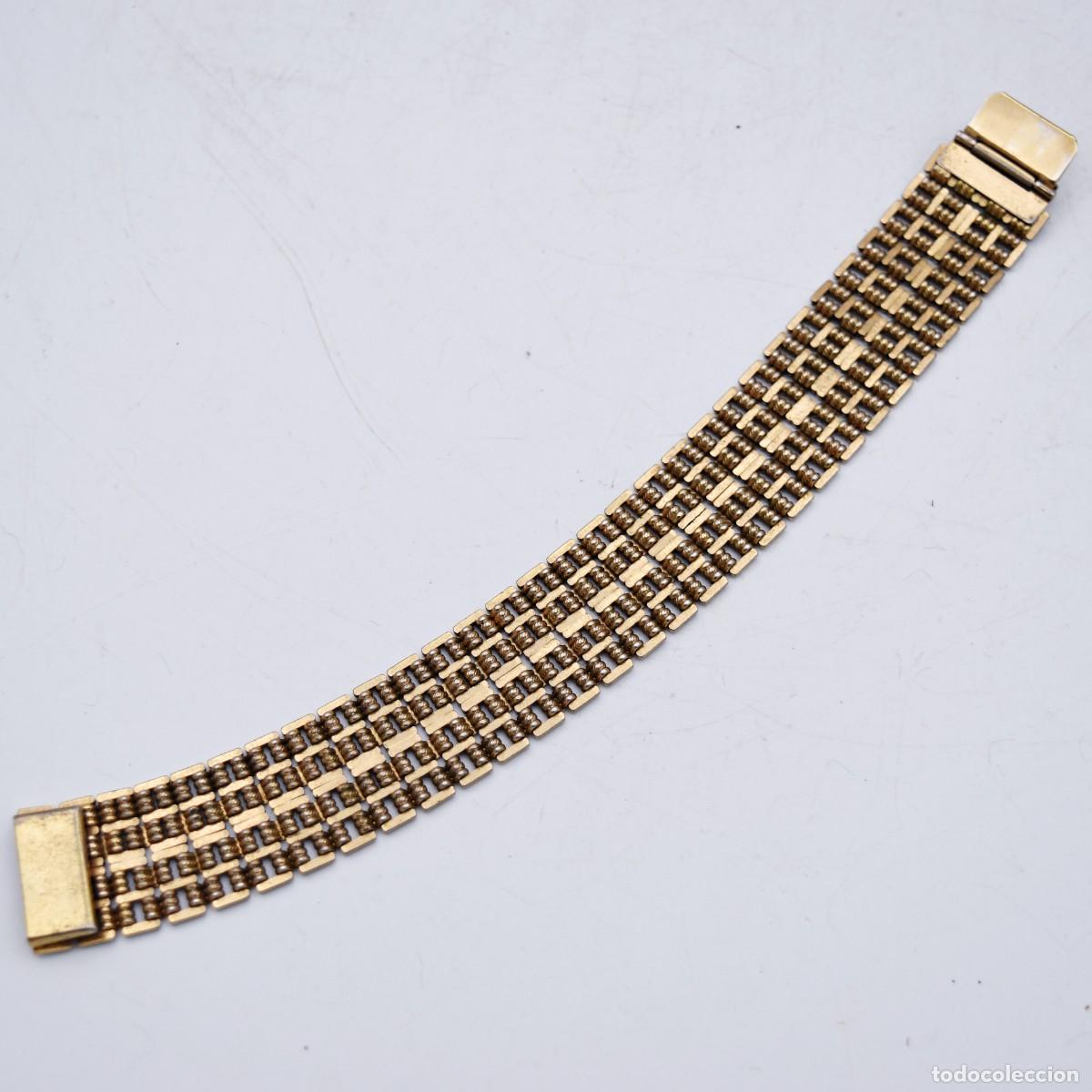Joyeria: Pulsera de metal dorado - Foto 6