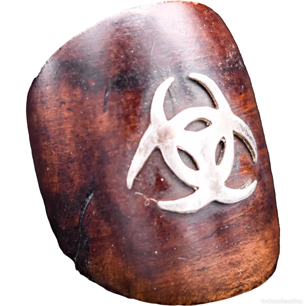 Joyeria: Anillo de madera con plata - Foto 1