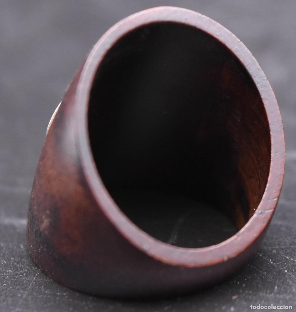 Joyeria: Anillo de madera con plata - Foto 3