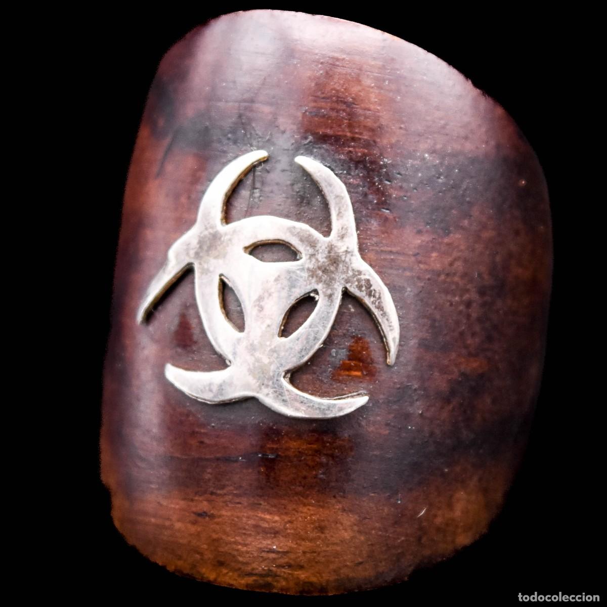 Joyeria: Anillo de madera con plata - Foto 6