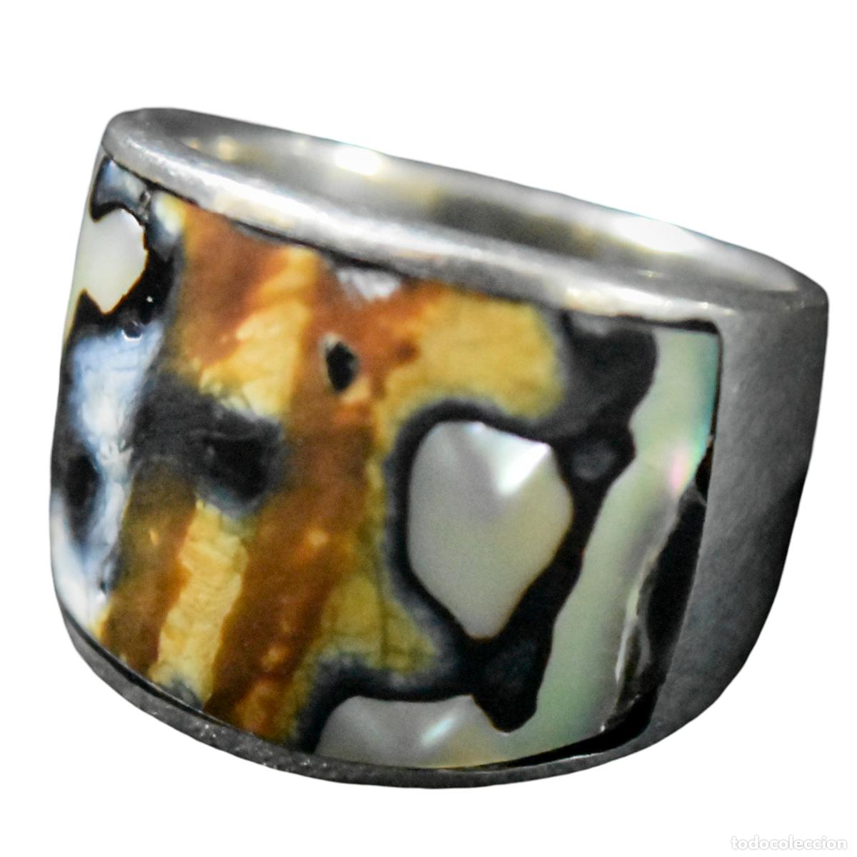 Jewelry: Anillo antiguo de plata 925